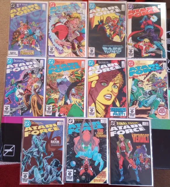 DC Comics Atari Force #1 4 5 6 7 8 9 10 11 12 13 14 18 20 Lot Blackjack 1980's