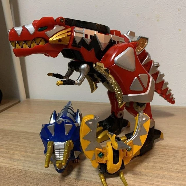 Figurine Zord Power Rangers Dino Thunder (Abaranger) Bandai DX Dimenokodon - Occasion (rayures, Saletés) - Japon 2002
