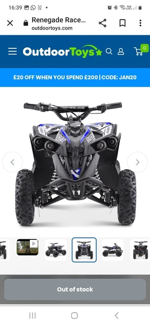 Avigo renegade quad sales bike