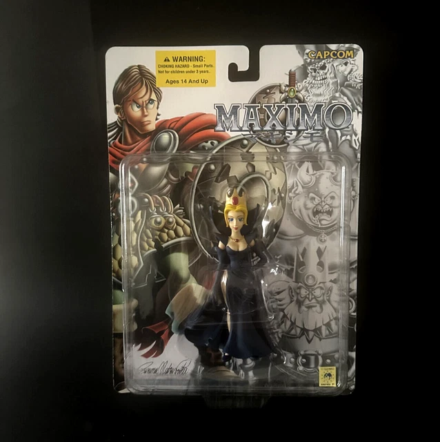 Lot 4 Figurines Capcom Maximo - 2001 - Neuves Sous Blister - Collection