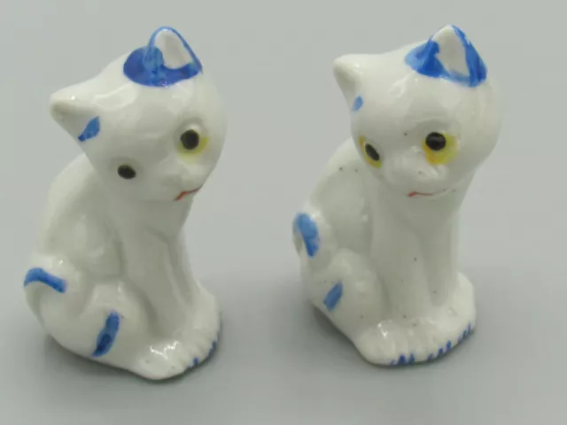 Vintage Collectible Cat Salt & Pepper Shakers Japan