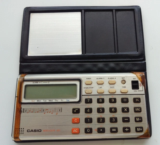 Casio Melody 80 Musical And Watch Calculator Made In Japan