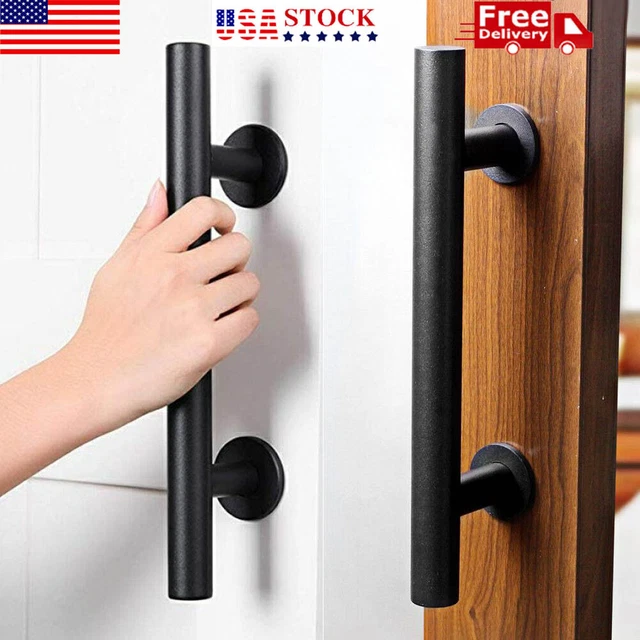 12" Sliding Barn Door Pull Handle Heavy Duty Gate Handle Flush Hardware 1PCS