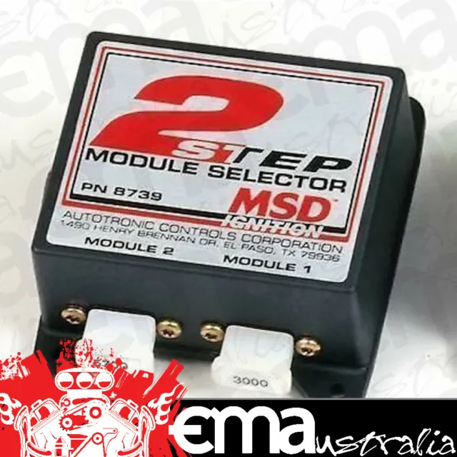 MSD Ignition MSD8739 2 Step High Rev And Start Line Rev Limiter Module Selector