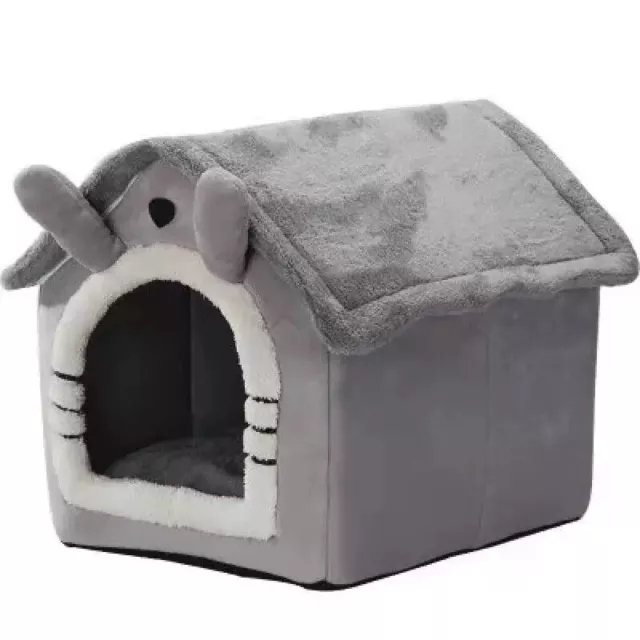 Indoor Dog /Cat House Warm Dog House Soft Pet Bed Tent House Modeling