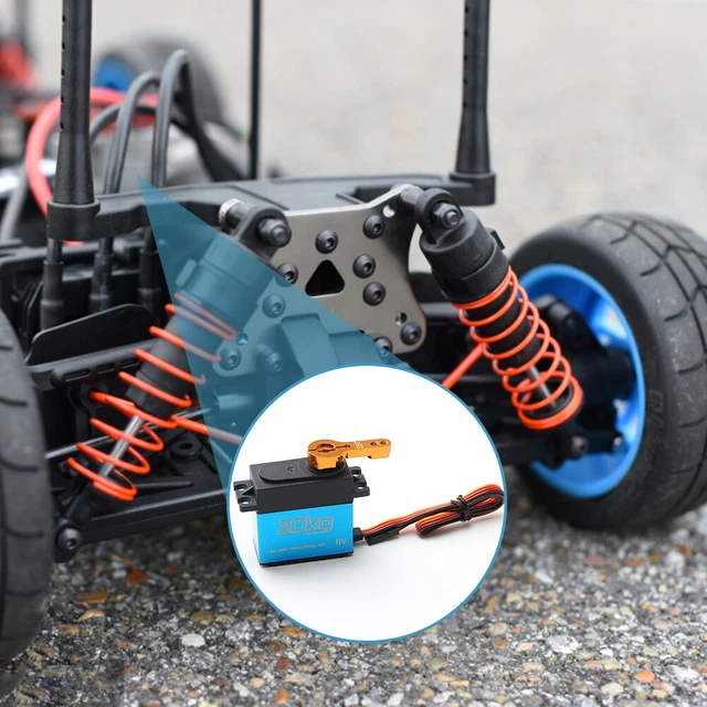 20kg Digital Servo 1/8 1/10 1/12 Scale RC Car Manipulator Metal Gear 25t Arms