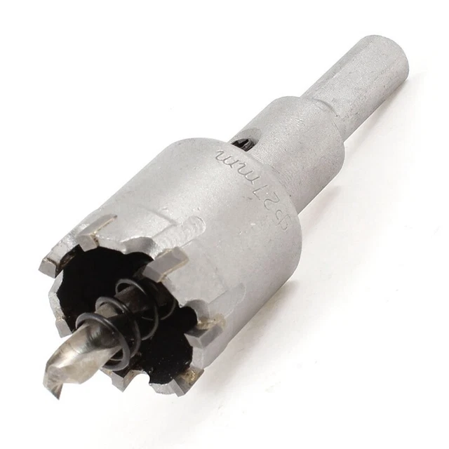 27mm Cutting Diameter Spiral Drill Hole Saw Alloy Field Tool S5R3