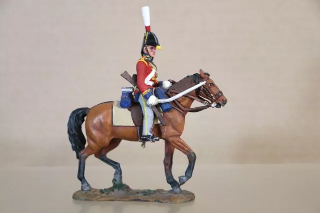 DEL PRADO NAPOLEONIC MOUNTED 2nd REGT KING'S GERMAN DRAGOONS PRIVATE 1812 ppg