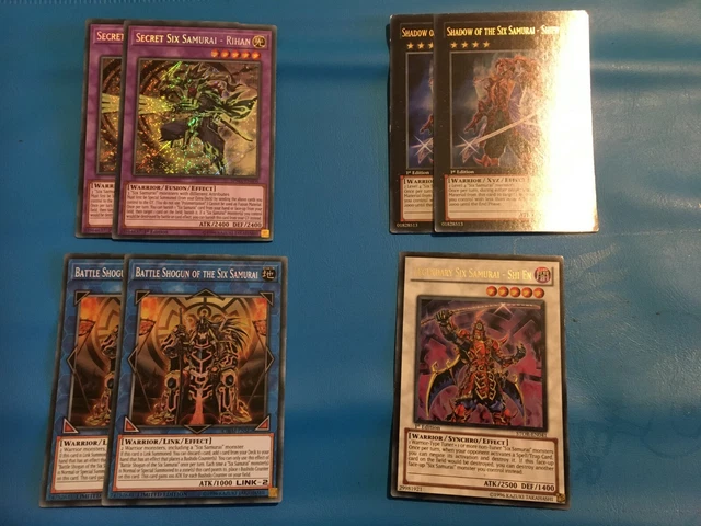 Yugioh Six Samurai Deck Core
