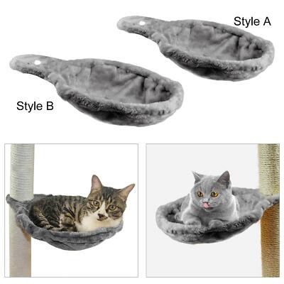 Trixie TRIXIE Lit de radiateur Hamac pour animaux chat en peluche crème et marron 