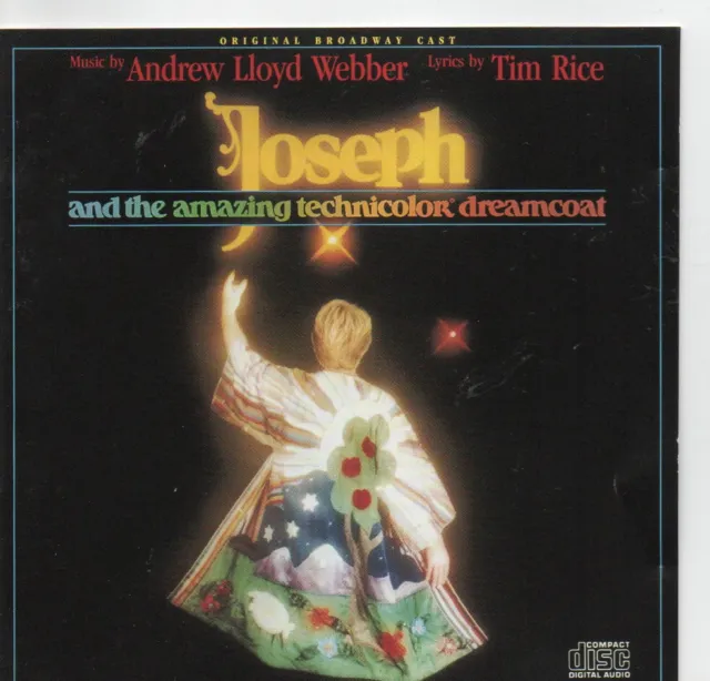 JOSEPH AND THE AMAZING TECHNICOLOR DREAMCOAT  original Broadway cast cd