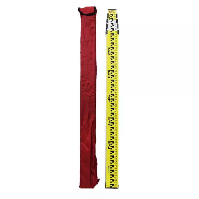 3M Aluminum Staff Staves for Dumpy Level Rotary Laser Level Line Laser