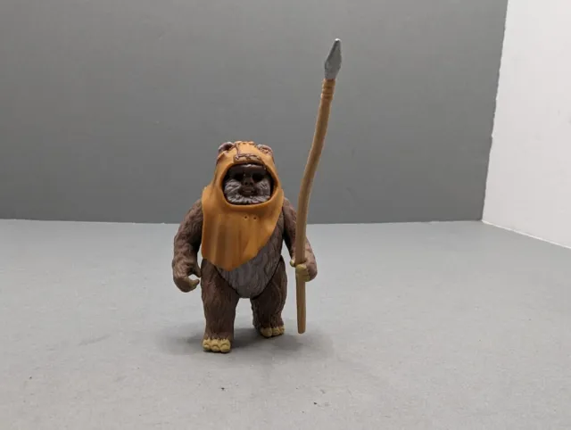 Wicket Ewok 1998 Modellino completo Star Wars Power of the Force Kenner