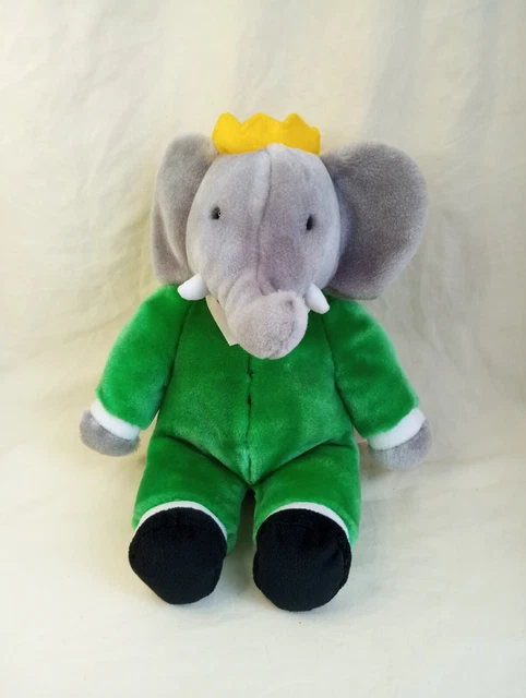 Rare très ancienne poupée peluche doudou BABAR