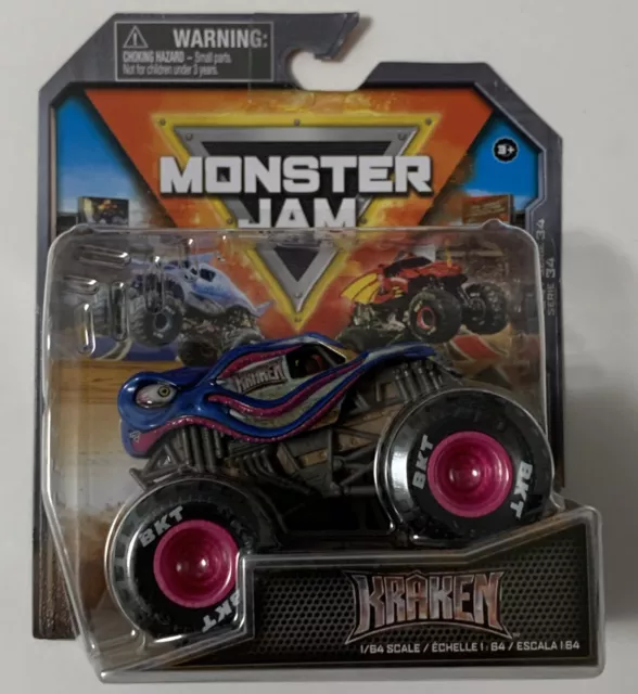 MONSTER JAM KRAKEN World Finals 2024 Series Spin Master True Metal In