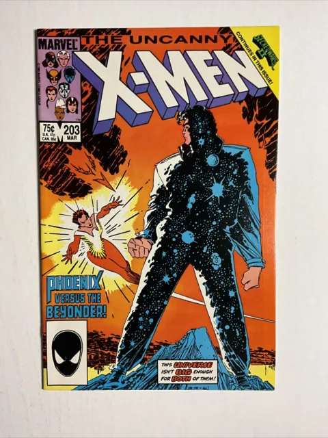 Uncanny X-Men #203 (1986) 9.2 NM Marvel High Grade Comic Book Claremont