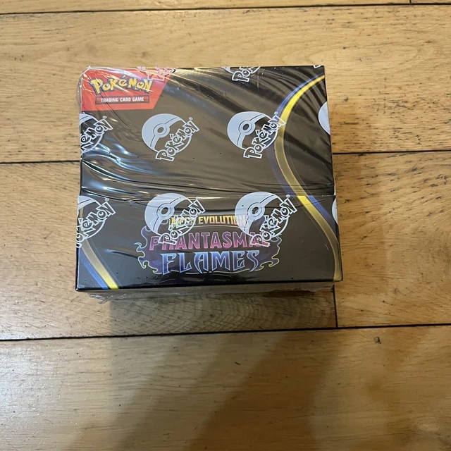 Pokemon TCG – Mega Evolution Phantasmal Flames – 36 Boosters – Cartes à Collectionner – Version US/IT