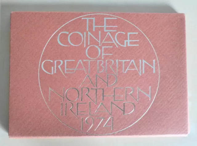 1974 Coinage Of Great Britain & Northern Ireland 6 Coin Set