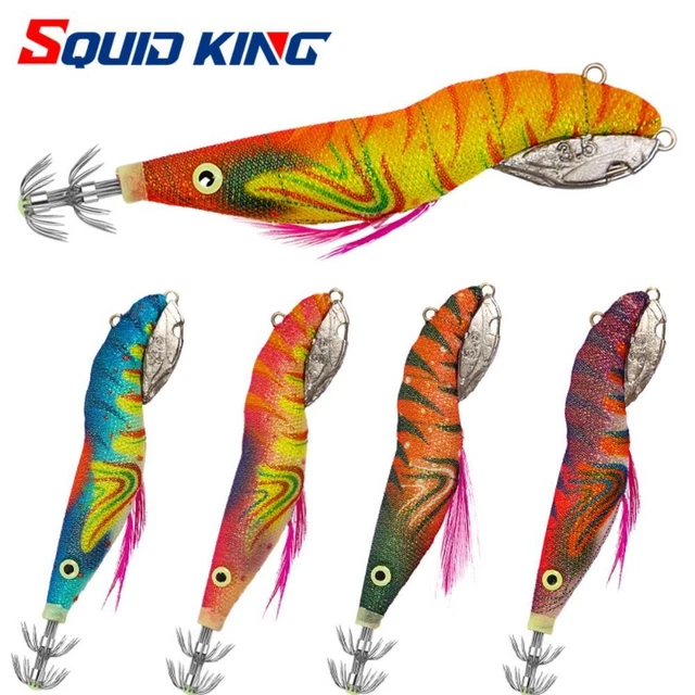 Esca Finta Per Polpo E Calamari 15.3cm/60g | Esca Da Pesca In Mare E Acqua Dolce - Foto 7