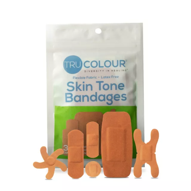 TruColour Olive Adhesive Strips, Assorted Shapes and Sizes (CS/1500)