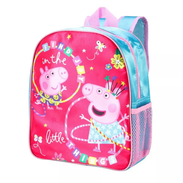 Peppa Pig Find Joy in the Little Things lizenzierter Rucksack Mädchen rosa Kinder