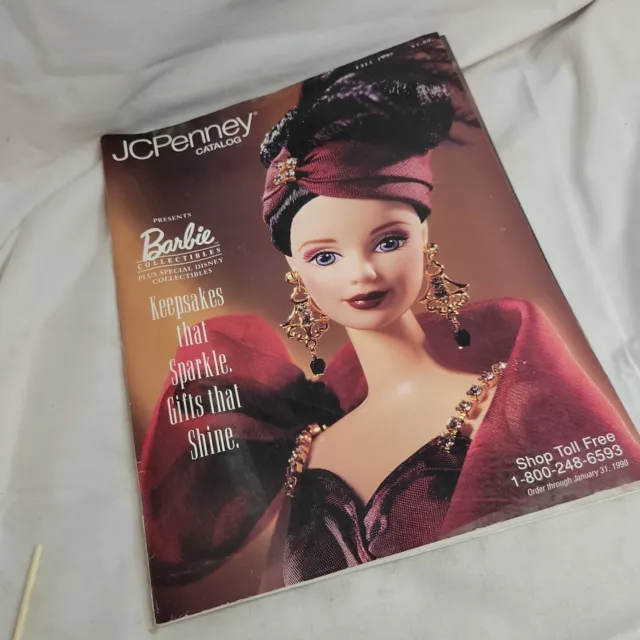 VINTAGE 1997 JC Penney Barbie Catalog Marilyn Monroe Snow White Cruella ...