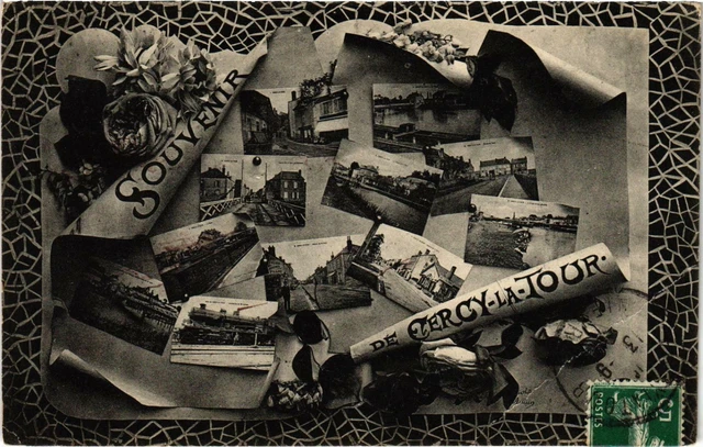 CPA Souvenir by CERCY Tour Nievre (100297)