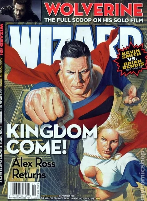 Wizard the Comics Magazine 191AU FN 2007 Stock Image