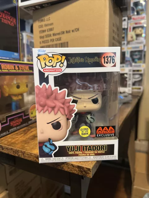 Funko Pop! Vinyl: Jujutsu Kaisen - Yuji Itadori - AAA Anime (AAA) (Exclusive)...