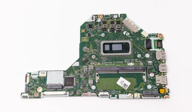 Acer Aspire 3 A315-54 Intel Core i7-10510U Motherboard NB.HM211.006 LA-H792P 2