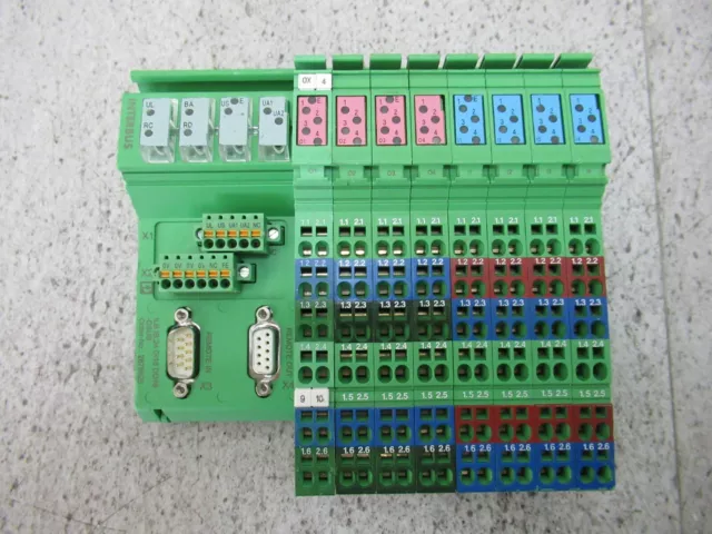 Phoenix 2878625 Inline Bloc Io Module Phoenix Contact Ilb Ib 24 DI16 DO16-DSUB 2