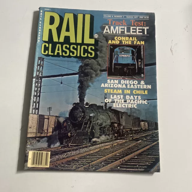 1977 Mar Rail Classics Magazine San Diego Trains (MH472)