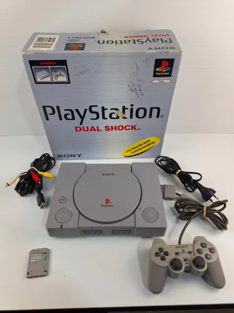 Sony Playstation 1 Console Boxed PS1 PAL SCPH-7502