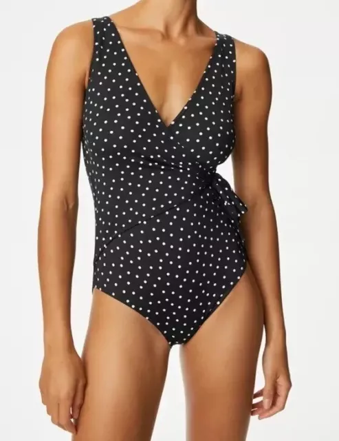Studded Plunge Tankini Top, M&S Collection, M&S