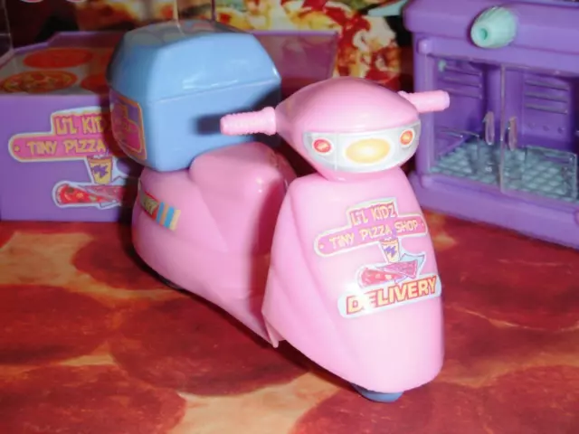 Pizza Scooter B Pizza & Drink Play Food Lot fits Fisher Price Loving Family Doll