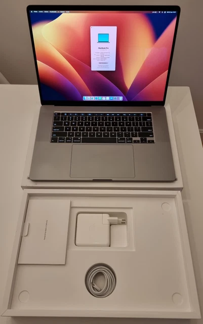 Apple MacBook Pro 16" A2141 Space Gray i7 2,6 GHz 16GB 512SSD TouchBar