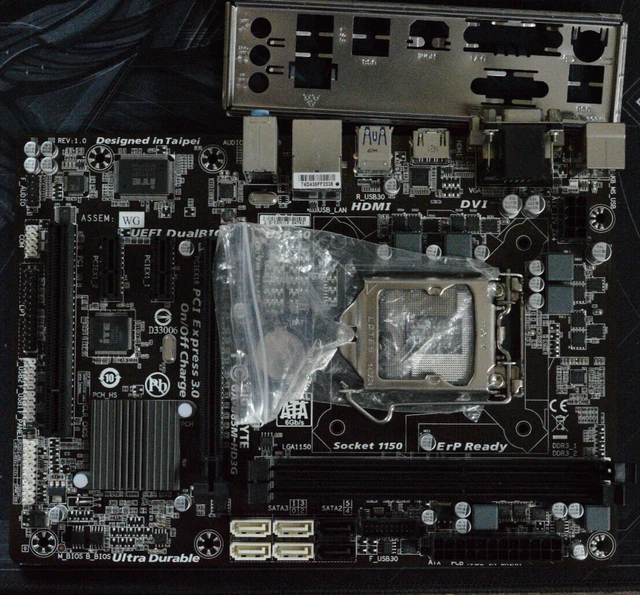 GIGABYTE GA-B85M-HD3G MATX Mainboard Sockel 1150 Intel® B85 Chipsatz ...