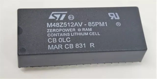 1 Stück M48Z512AV-85PM1 | ZEROPOWER SRAM | 85ns | 4 Mbit (512 Kbit x 8)| PMDIP32