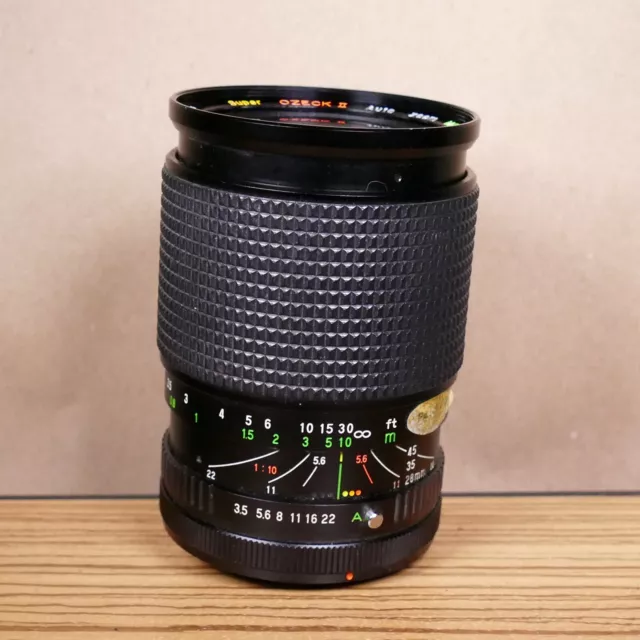 Super Ozeck 28-100mm f3.5-5.5 M/F Zoom Lens Canon Mount - Fungus