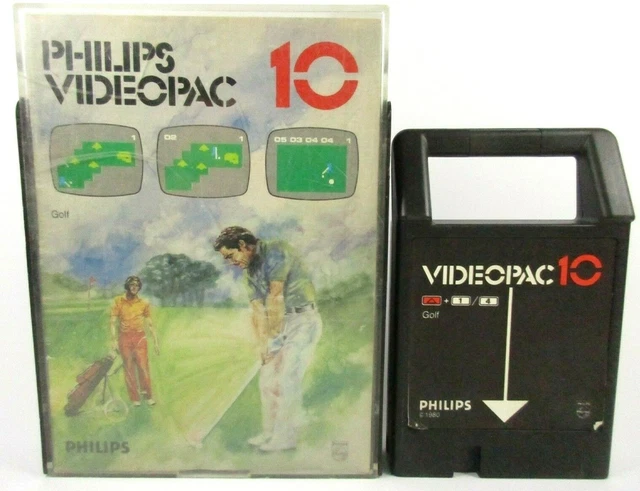 Jeu Philips Videopac G7000 - Moto-Crash - Avec Boîte Et Notice (repro) - Bon état