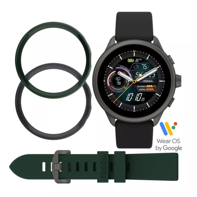 FOSSIL GEN 6 Wellness Edition Smartwatch Black Silicone and Interchangeable  $399.00 - PicClick AU