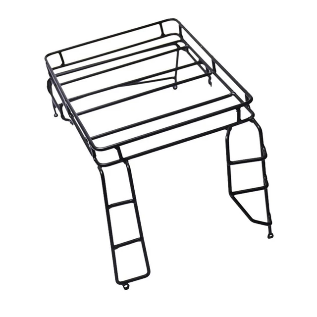 VGEBY - Porte-bagages Toit Métal – Pour Axial SCX10 III 1/10 RC – Léger, Similaire, Facile à Monter