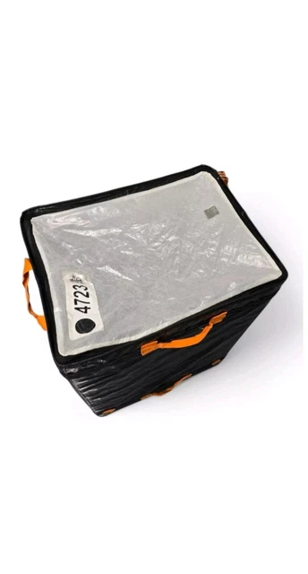 2) AMAZON COURIER LARGE DELIVERY STORAGE BAGS 28x23x20 *2 TOTE LOTS