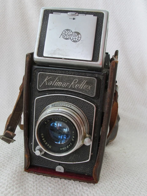Vintage Kalimar Reflex Medium Format Camera w/ Kaligar 80mm 3.5 Lens