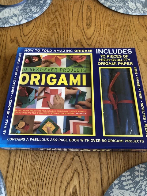 ORIGAMI SET HOW to fold amazing origami 70 piece £26.72 - PicClick UK