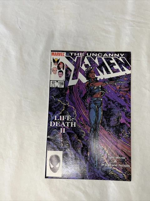 Marvel Comics The Uncanny X-Men #198 Vol. 1 1985 Life/Death 2 Vintage Comic Book