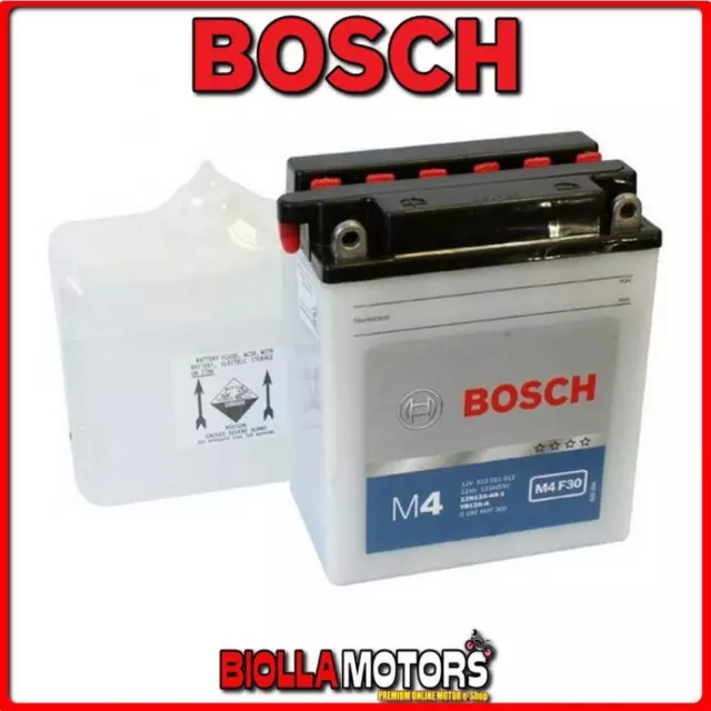 Yb12A-A Batteria Bosch 12V 12Ah Yamaha Xs360 360 1976-1978 0092M4F300 Yb12Aa