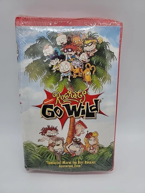 Tim Curry Rugrats RUGRATS GO WILD, The Movie (VHS, 2003) Cheryl Chase, EG Daily, Flea ...