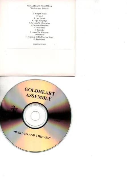 Goldheart Assembly Rare Promo Cd Wolves And Thieves