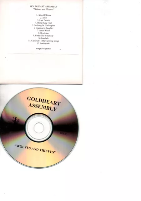 Goldheart Assembly Rare Promo Cd Wolves And Thieves